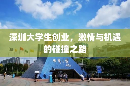 深圳大学生创业，激情与机遇的碰撞之路