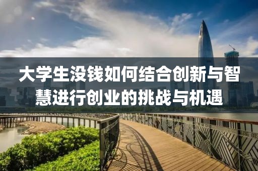 大学生没钱如何结合创新与智慧进行创业的挑战与机遇