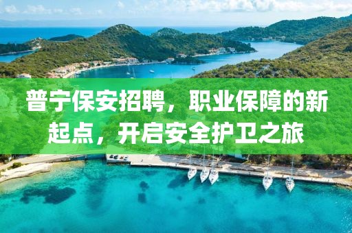 普宁保安招聘，职业保障的新起点，开启安全护卫之旅