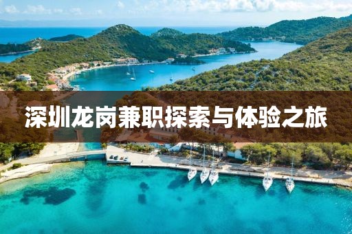 深圳龙岗兼职探索与体验之旅